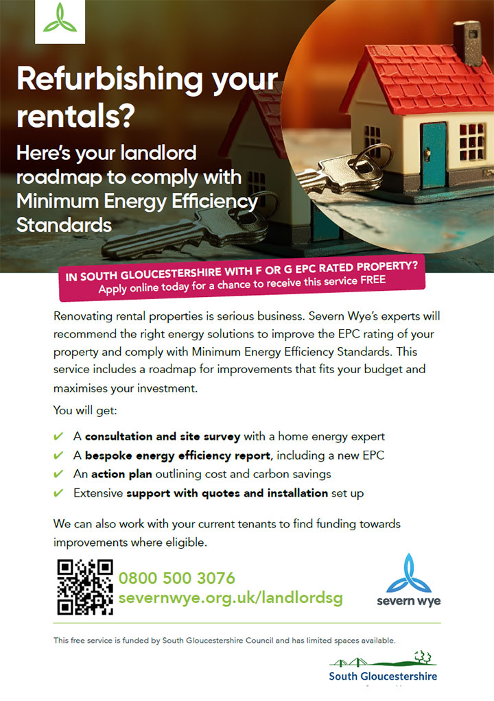Poster advertising the Landlord Roadmap (all text content displayed on page)