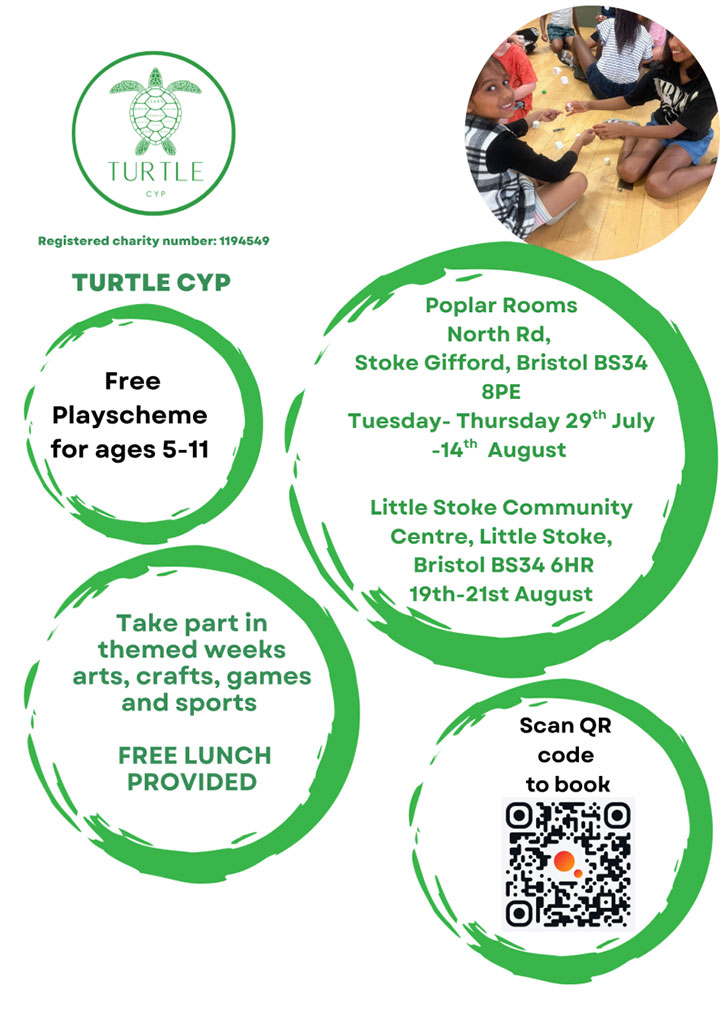 Poster advertising the Free Playscheme