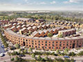 Artists impression of Brabazon housing development