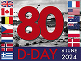 D-Day 80th Anniversary logo