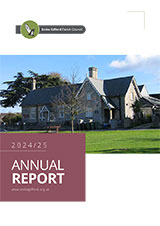 Stoke Gifford Parish Council Annual Report 2024/25 Front Cover
