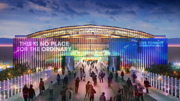 Artists impression of YTL Arena Bristol