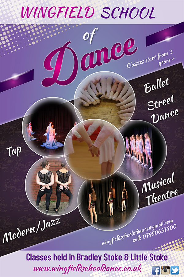 Wingfield School of Dance poster