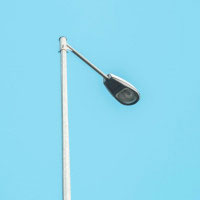 Photo of a street light