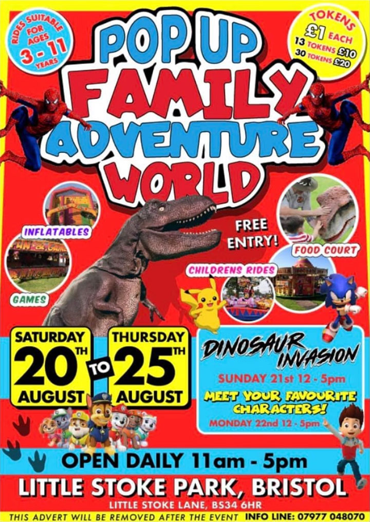 Poster advertising the Fun Fair
