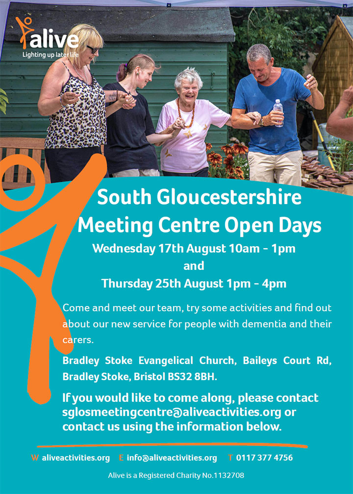 Poster advertising the Open Day (all text content displayed on page)