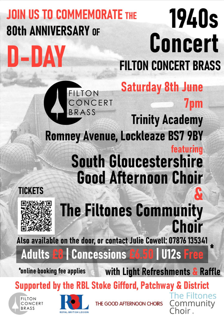 Poster advertising the concert (all text content displayed on page)