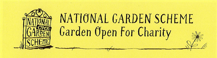 National Garden Scheme banner