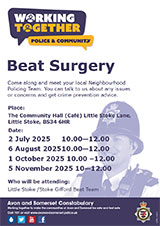 Poster advertising the Beat Surgery