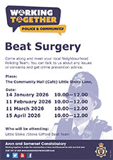 Poster advertising the Beat Surgery