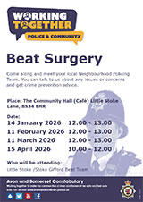Poster advertising the Beat Surgery