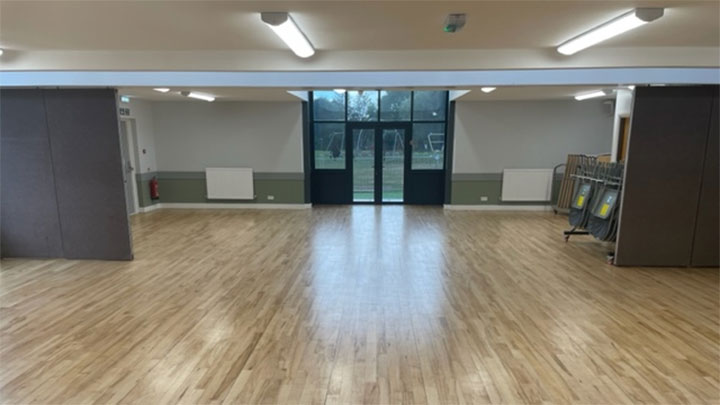 Photo of an empty Main Hall